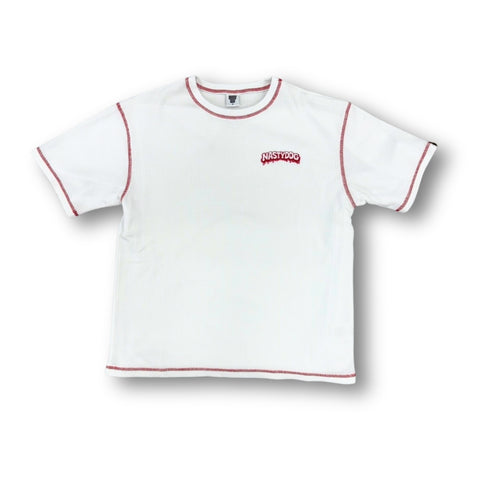 Color Seam Waffle Tee