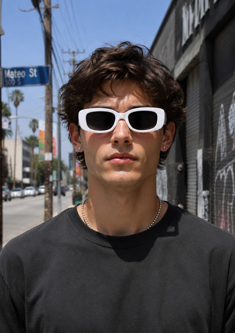 Narrow Square Sunglasses