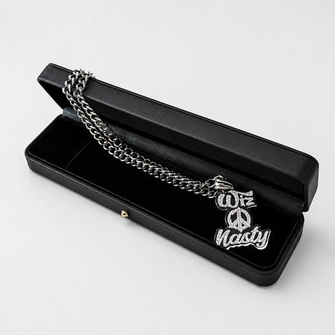 WIZ×ND Stone Pendant (Gold/Silver)