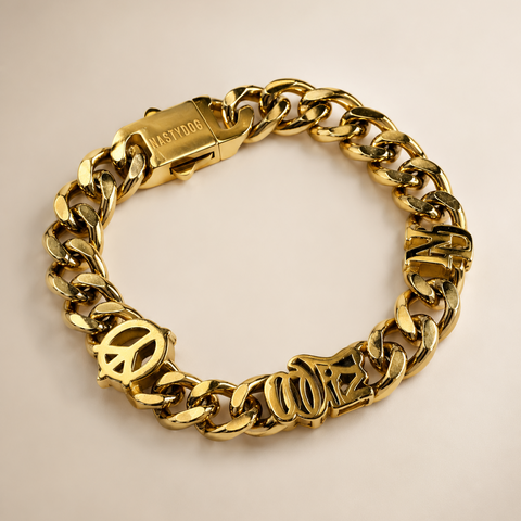WIZ×ND Chain Bracelet (Gold/Silver)