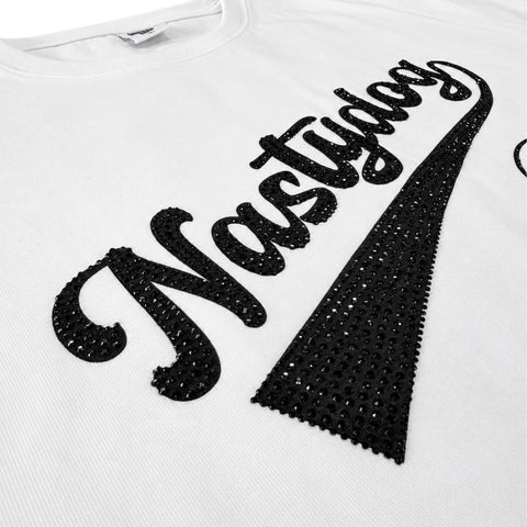 Rhinestone Script Tee