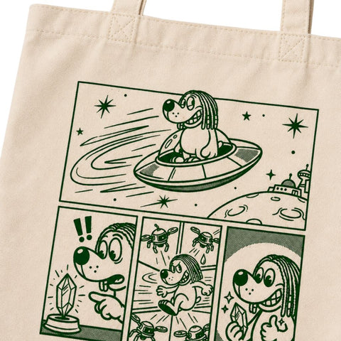 Comics Dog Totebag