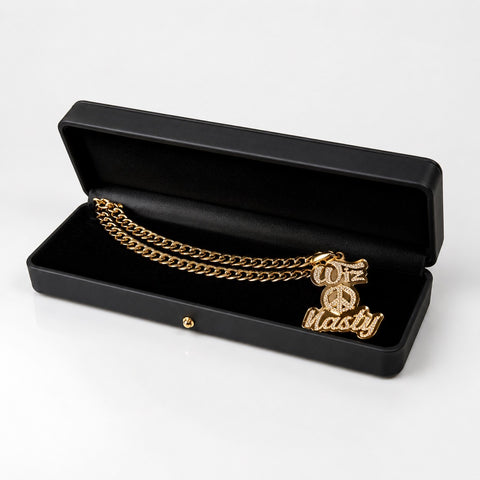 WIZ×ND Stone Pendant (Gold/Silver)