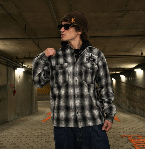 ND Black Check Shirt