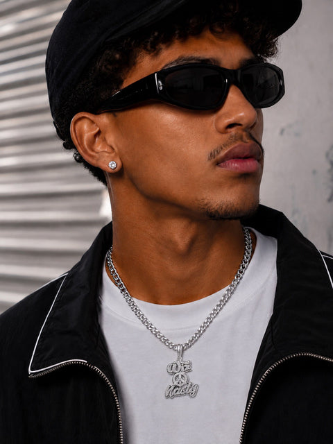 WIZ×ND Stone Pendant (Gold/Silver)