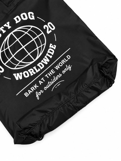 World Logo Knapsack