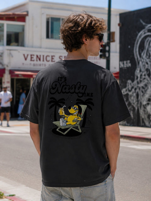 Vacation Dog Pocket Tee