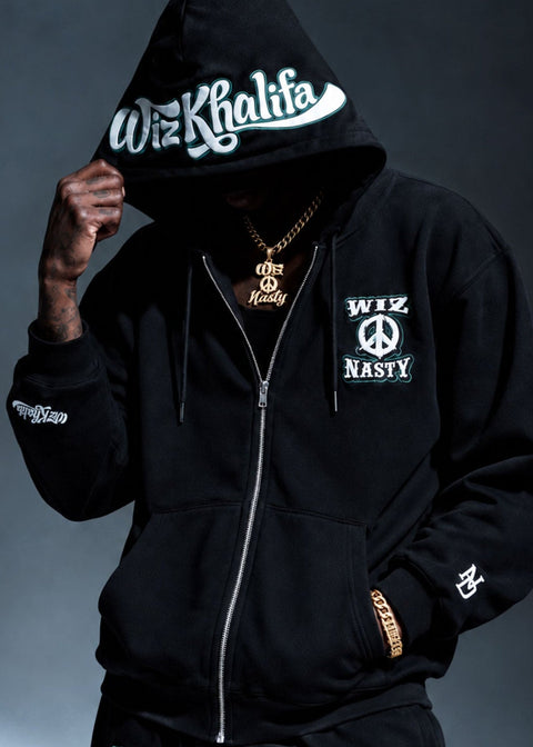 WIZ×ND ZipHoodie