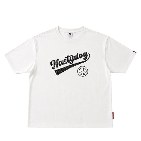 Rhinestone Script Tee