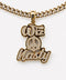 WIZ×ND Stone Pendant (Gold/Silver)