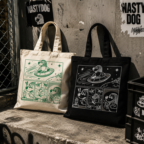 Comics Dog Totebag