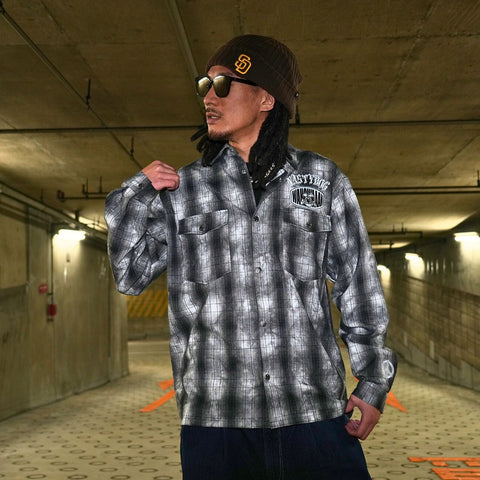 ND Black Check Shirt