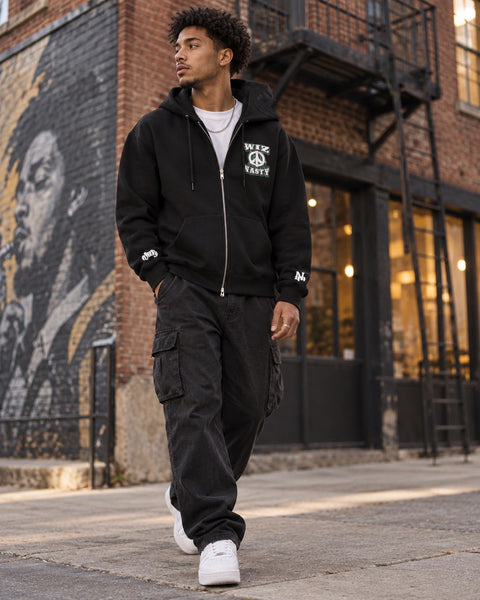 WIZ×ND ZipHoodie