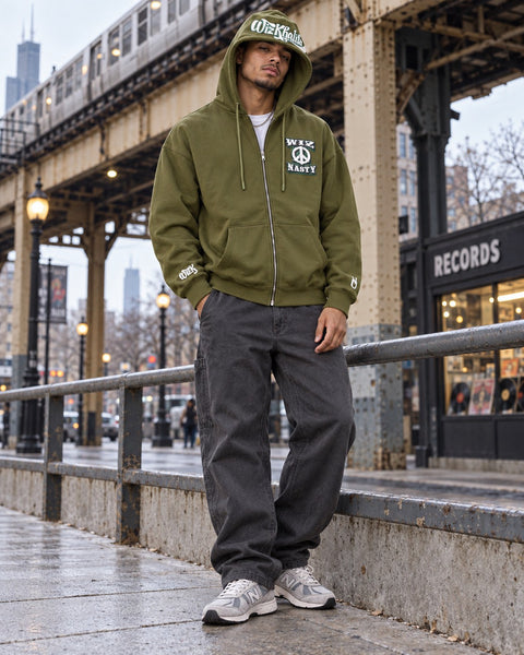 WIZ×ND ZipHoodie