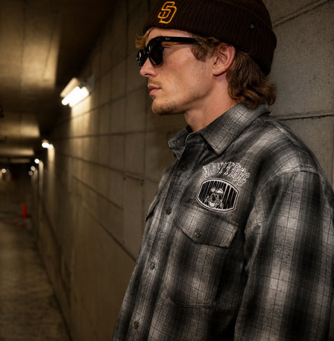 ND Black Check Shirt