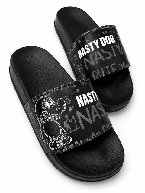 Street Art Shower Sandals