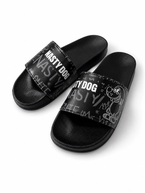 Street Art Shower Sandals