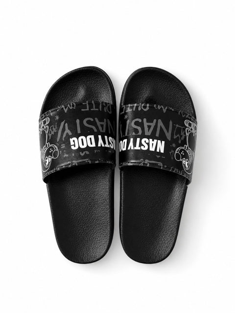 Street Art Shower Sandals
