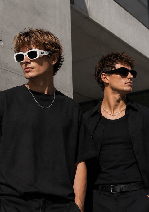 Narrow Square Sunglasses