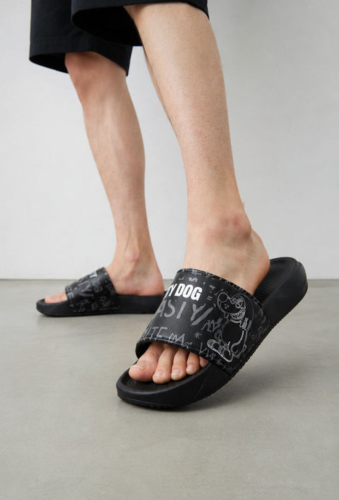 Street Art Shower Sandals