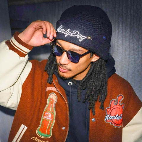 ND Rhinestone KnitCap