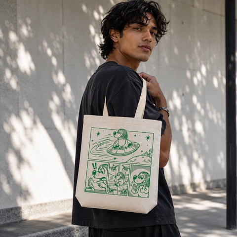 Comics Dog Totebag