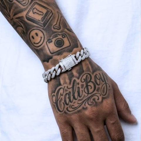Silver Miami Cuban Links Bracelet