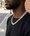 Silver Miami Cuban Links Necklace