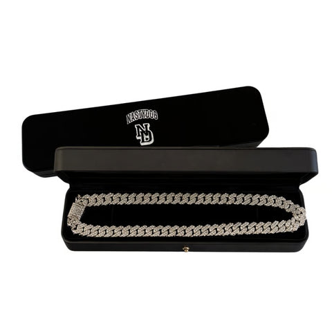 Silver Miami Cuban Links Necklace